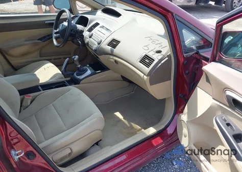 2008 Honda Civic Lx из США, поврежденный, VIN 2HGFA15518H529046